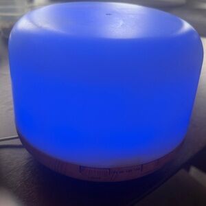 ASAKUKI White and Bamboo Essential Oil Diffuser